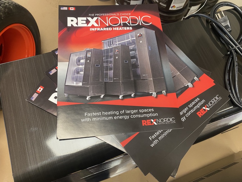 REX NORDIC Infrared Heaters for sale 
