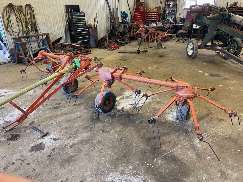 Hay/Forage/Livestock  Deutz-Fahr KH500 - 4 Wheel Tedder Photo