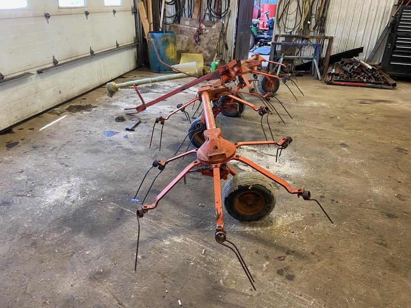 Hay/Forage/Livestock  Deutz-Fahr KH500 - 4 Wheel Tedder Photo