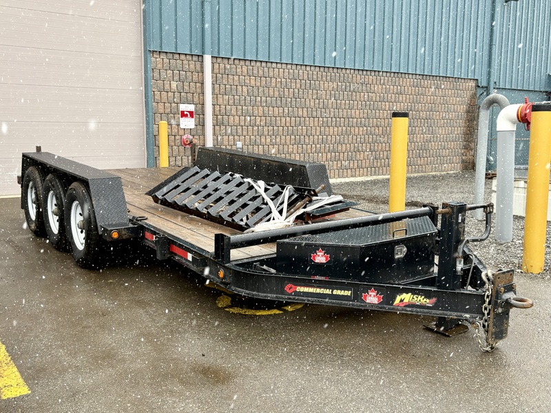 2021 Miska 10 Ton Lowbed Equipment Float Trailer