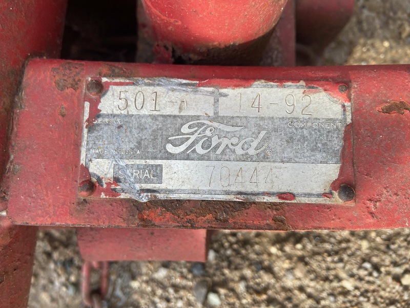 Attachments  Ford Sickle Mower - 3PT Photo