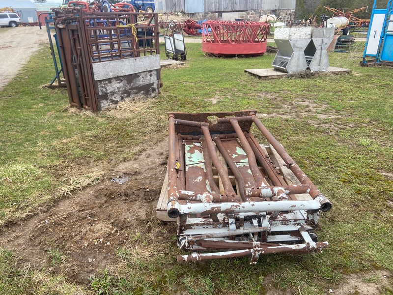Hay/Forage/Livestock  Cattle Head Gate Photo