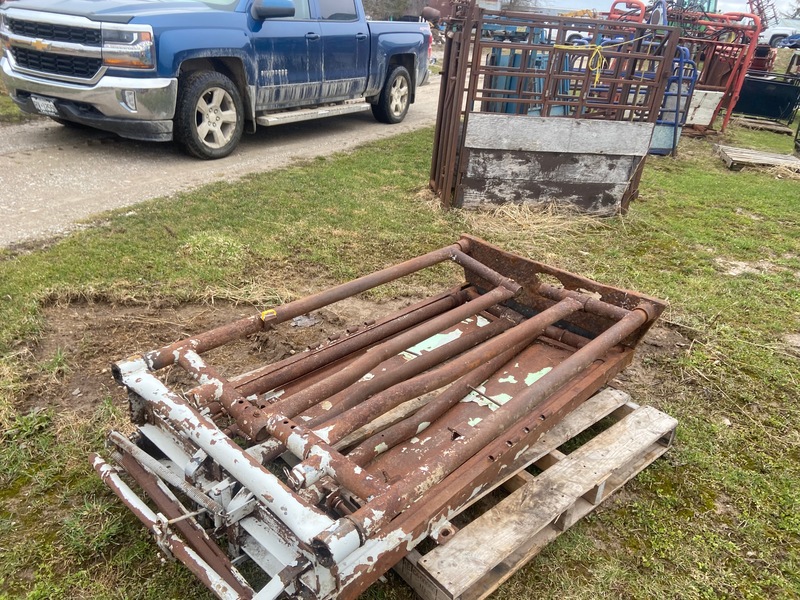 Hay/Forage/Livestock  Cattle Head Gate Photo