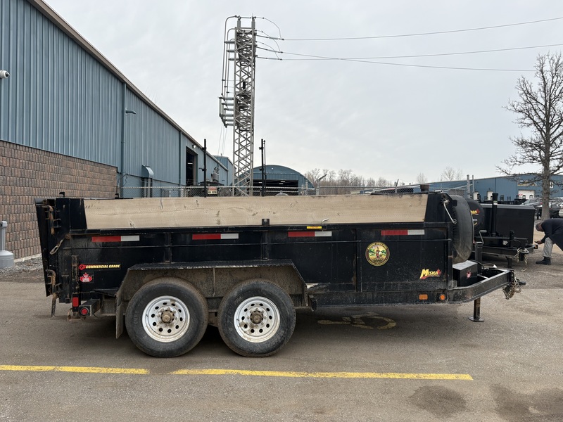2021 Miska 6 Ton Contractor Dump Trailer
