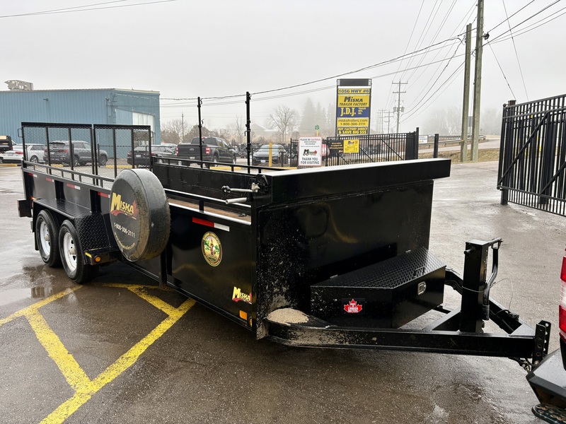2025 Miska 16' HD Landscape Trailer