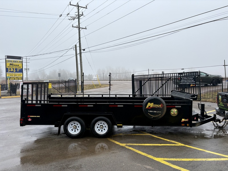 Cargo, Utility Trailers  2025 Miska 16' HD Landscape Trailer Photo