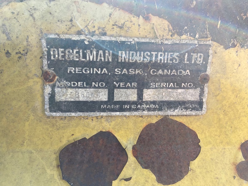 Snow Removal  Degelman Slush Scraper Photo