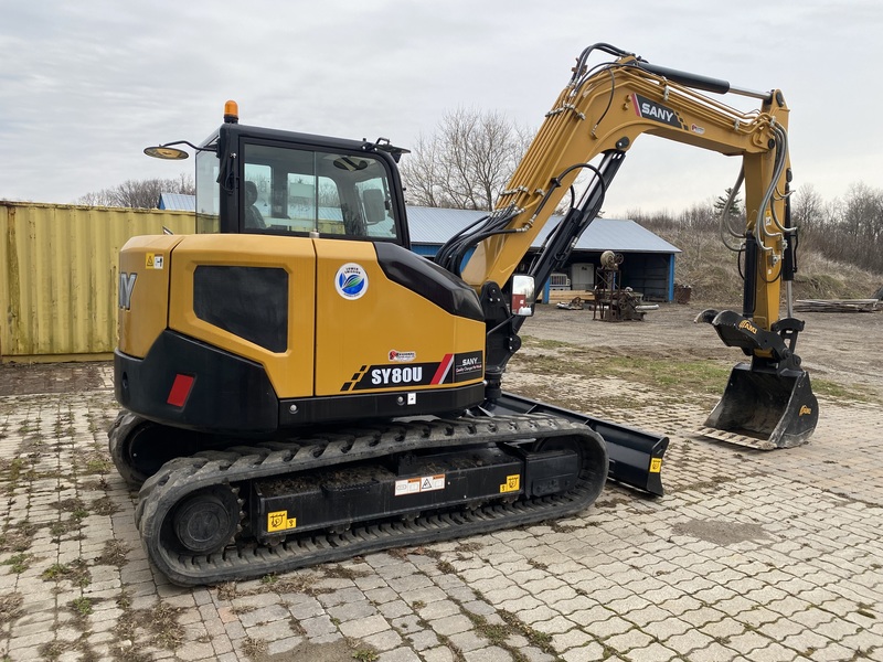 Sany SY80U Excavator for sale - Only 45hrs ! 