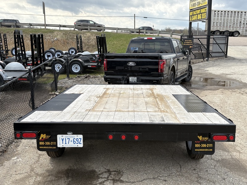 Cargo, Utility Trailers  2024 Miska Sportsman 12' Flatbed Trailer Photo