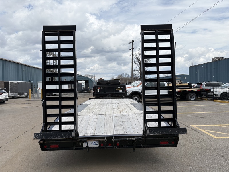 Cargo, Utility Trailers  2024 Miska 10 Ton Tri-Axle Flatbed Trailer Photo