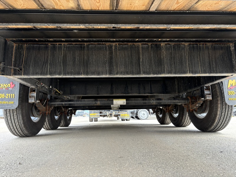 Cargo, Utility Trailers  2024 Miska 10 Ton Tri-Axle Flatbed Trailer Photo