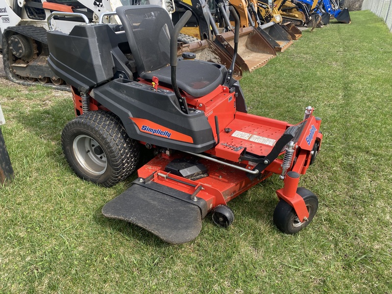 Simplicity Courier 52” Fab deck zero turn mower for sale 