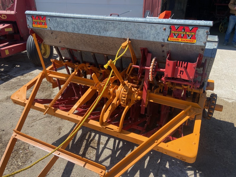 Planting  Minneapolis-Moline 10 Run Seed Drill Photo