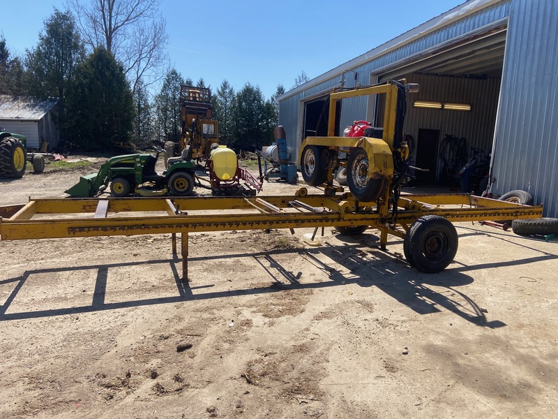 Construction  Lumber Sawmill w/ Blades Photo