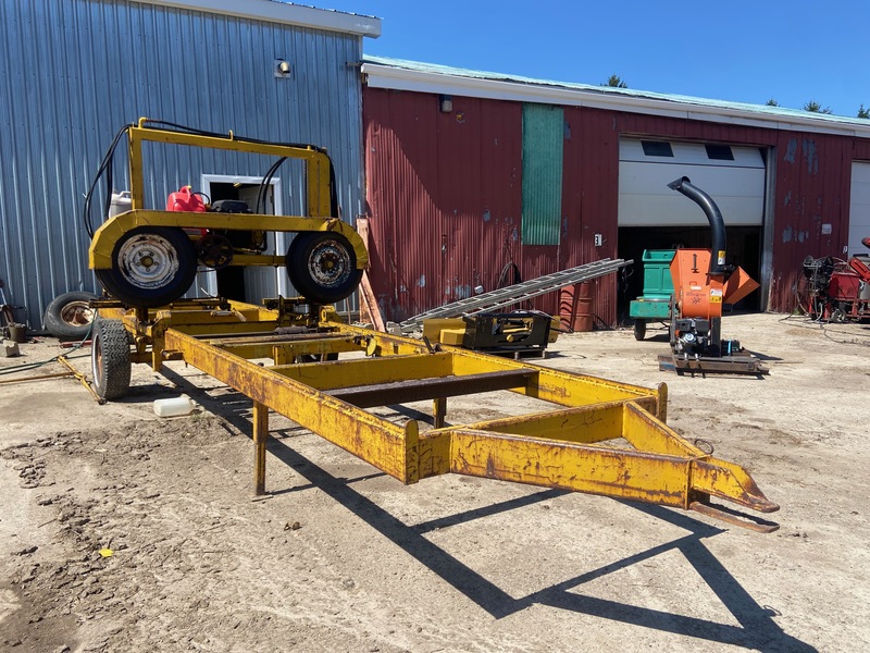 Construction  Lumber Sawmill w/ Blades Photo