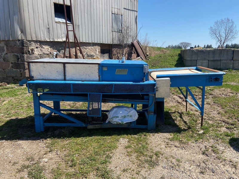 Vegetable Equipment  Vegetable Washer Conveyor Photo