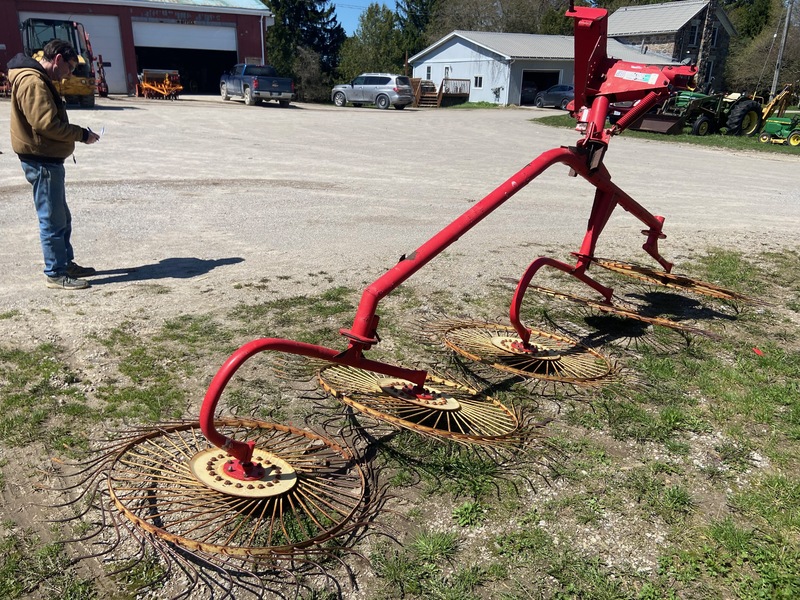 Hay/Forage/Livestock  Enorossi 5 Wheel Rake Photo