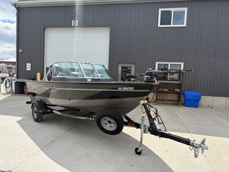 Used 2013 Lund 1650 Rebel XL (Black & Grey)