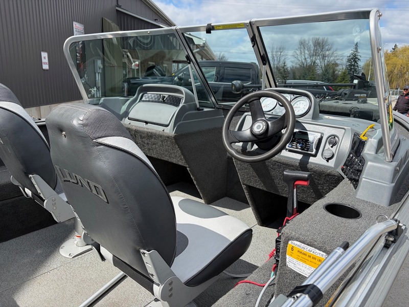 Princecraft Boats  Used 2013 Lund 1650 Rebel XL (Black & Grey) Photo