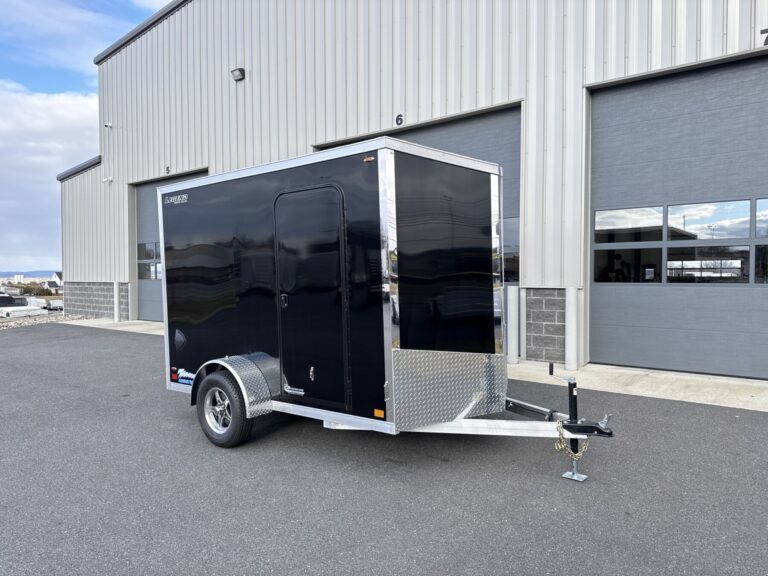 2026 7x14 Legend Enclosed Trailer (Black)