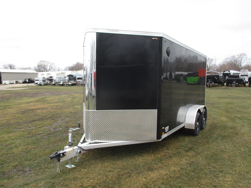 2026 7x17 Legend Enclosed Trailer (Black)