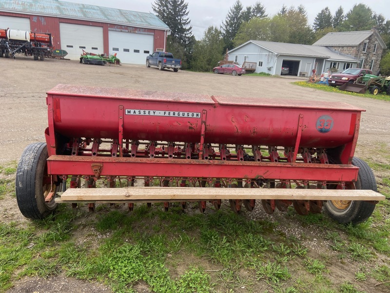 Planting  Massey Ferguson 33 Seed Drill - 15 Run Photo