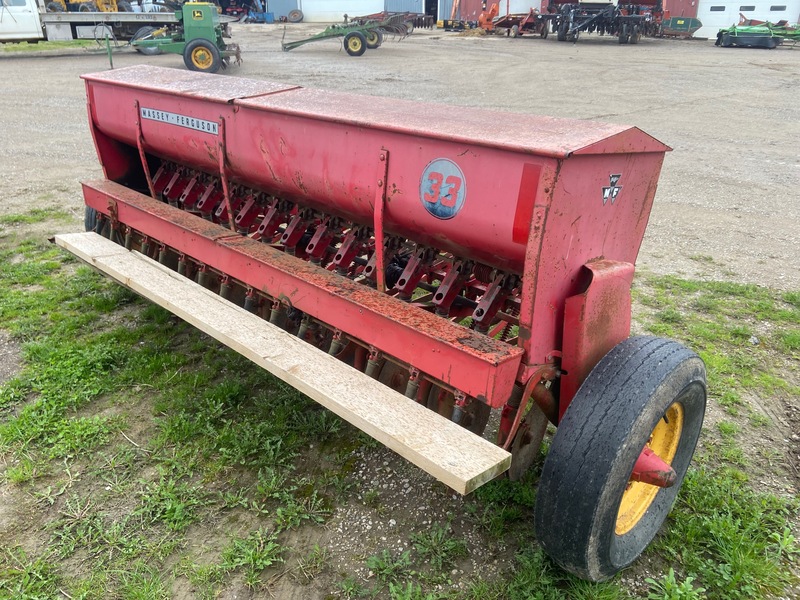 Planting  Massey Ferguson 33 Seed Drill - 15 Run Photo