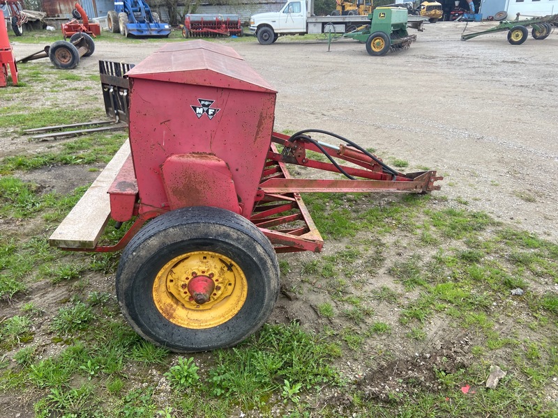 Planting  Massey Ferguson 33 Seed Drill - 15 Run Photo