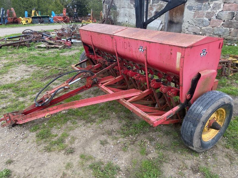 Planting  Massey Ferguson 33 Seed Drill - 15 Run Photo