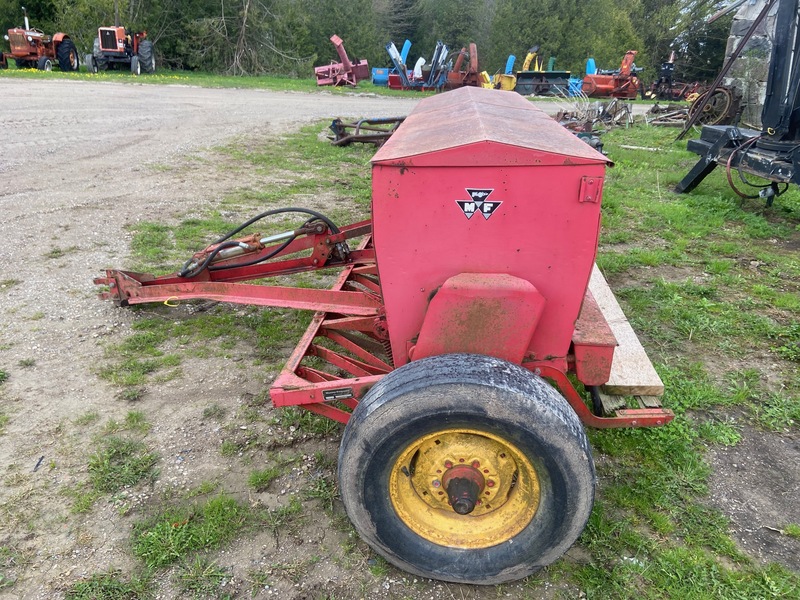 Planting  Massey Ferguson 33 Seed Drill - 15 Run Photo