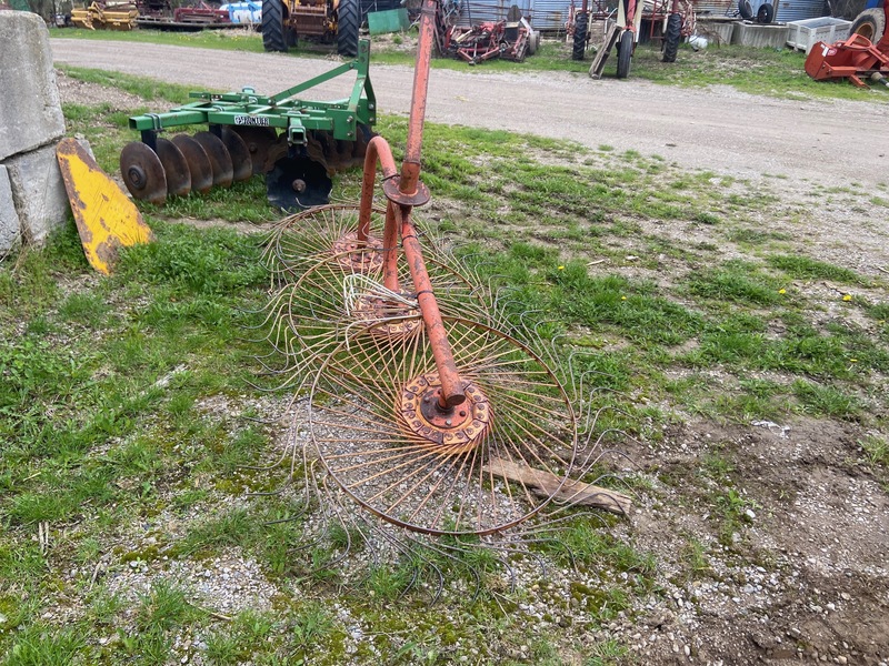 Hay/Forage/Livestock  3 Wheel Rake - 3PT Photo