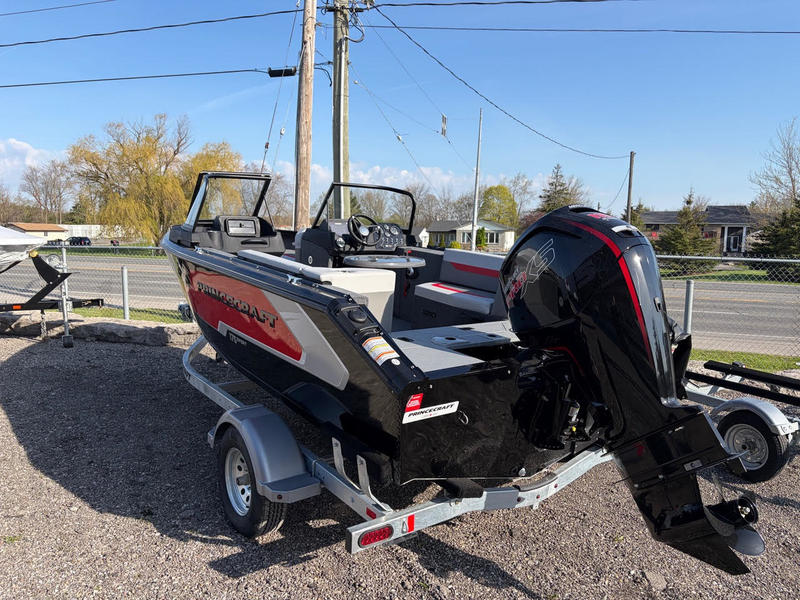 Princecraft Boats  2026 Princecraft Sport 175 (Black/Red) Photo