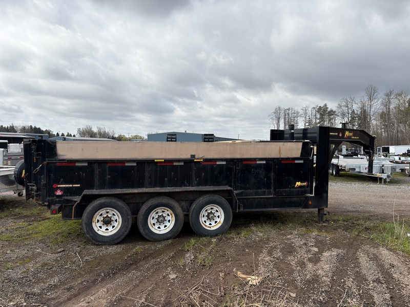 Cargo, Utility Trailers  2022 Miska 10 Ton Gooseneck Dump Trailer Photo