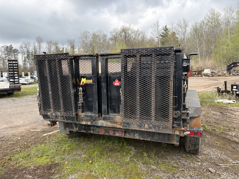 Cargo, Utility Trailers  2022 Miska 10 Ton Gooseneck Dump Trailer Photo