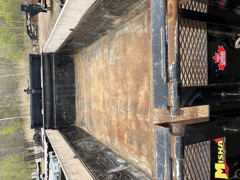 Cargo, Utility Trailers  2022 Miska 10 Ton Gooseneck Dump Trailer Photo