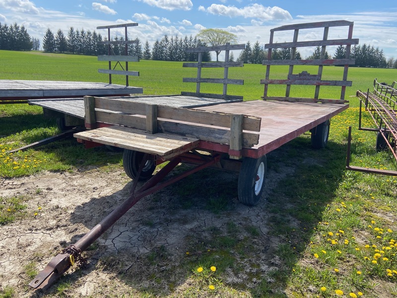20' x 8' Bale Wagon w/ Steel Floor