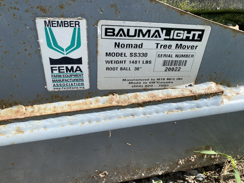 Baumalight S330 Tree Spade for Skid Steer 