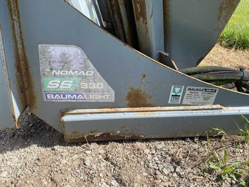 Baumalight S330 Tree Spade for Skid Steer 