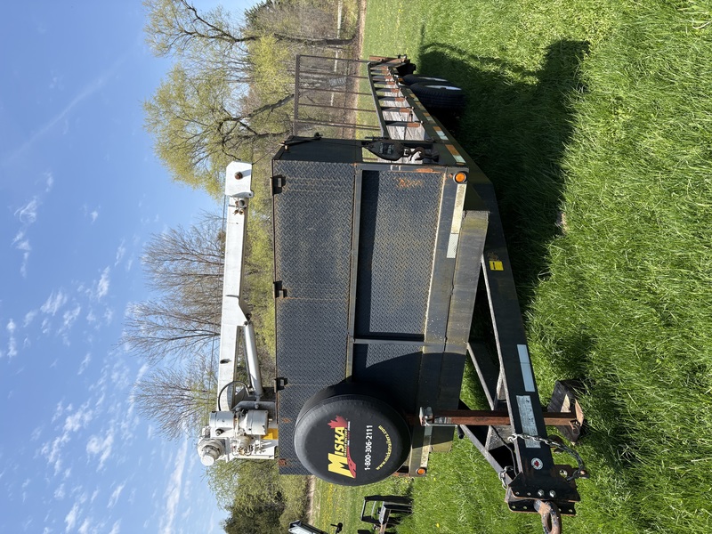 Trailer with crane for sale 