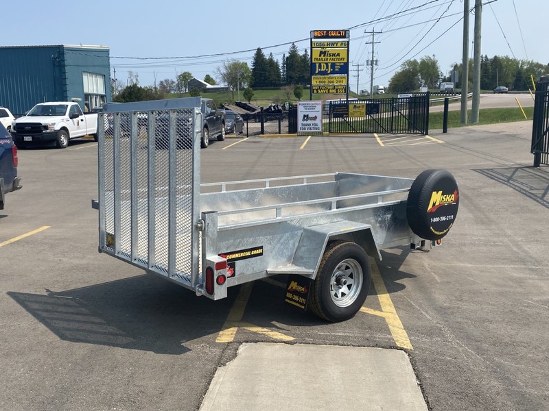 Cargo, Utility Trailers  2026 Miska 6'x12' Galvanized Utility Trailer Photo