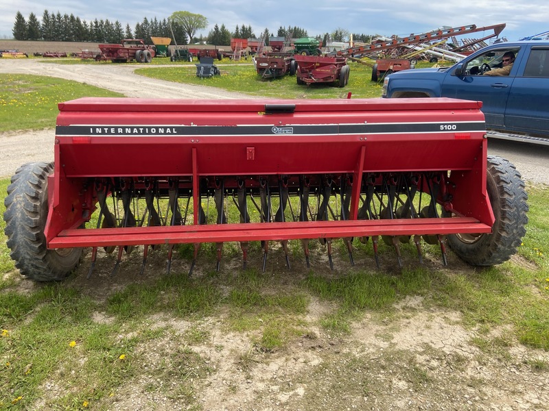 Planting  International Harvester 5100 Seed Drill Photo