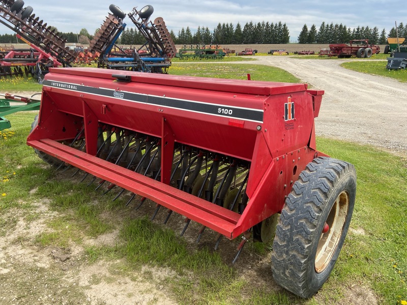 Planting  International Harvester 5100 Seed Drill Photo