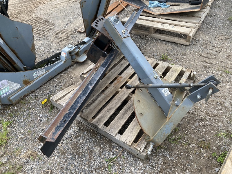 Rear angle blades for 3 point hitch 