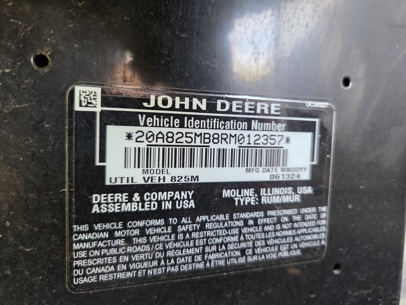 Tractors  2026 John Deere XUV825M Gator Crossover Utility Vehicle Photo