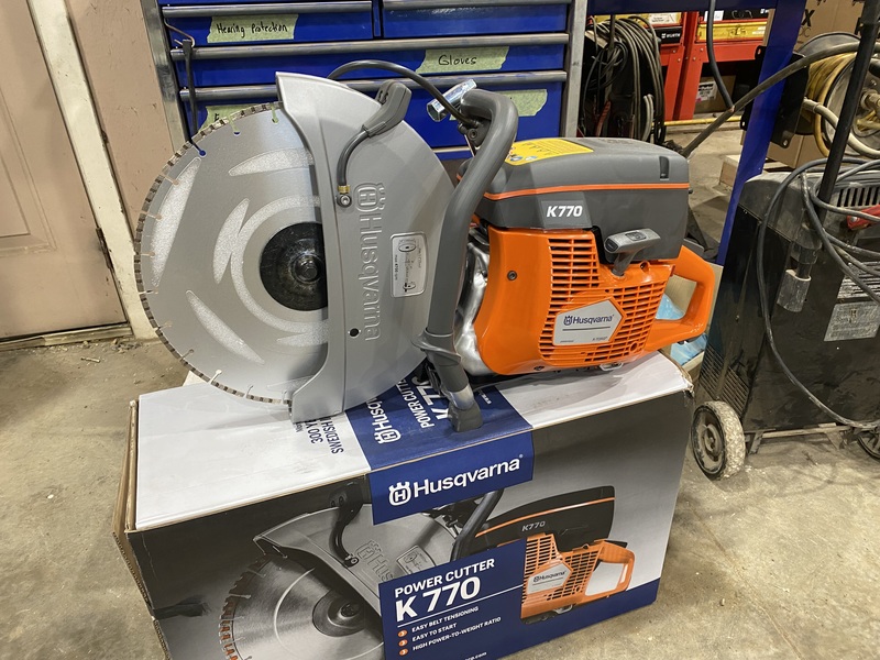 Husqvarna KC770 Concrete Saw 