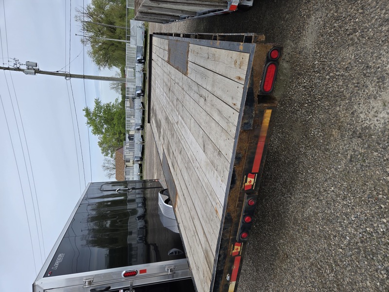 Deckover Trailers  2013 Used 20' Miska Deckover Trailer Photo