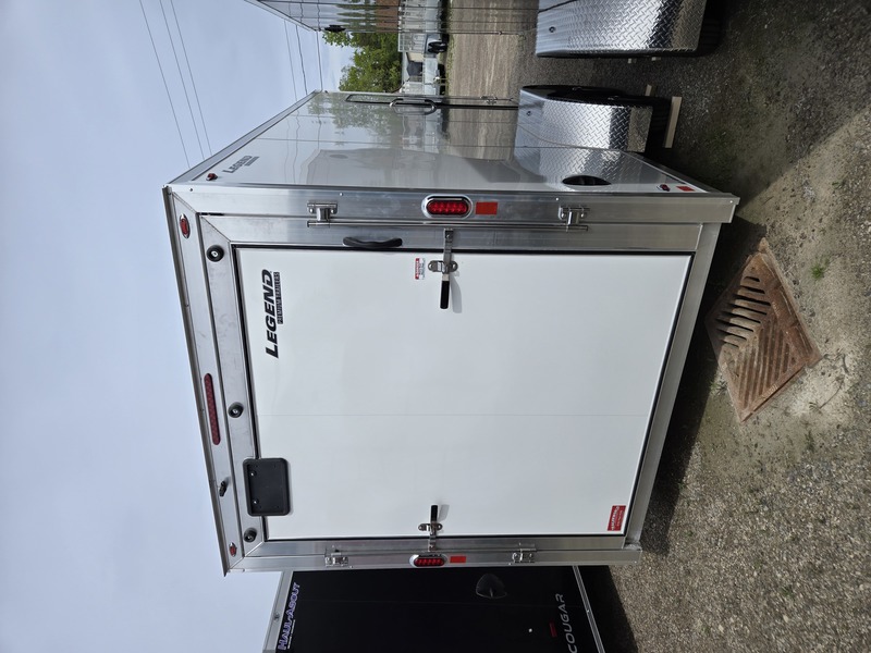 Enclosed Trailers  2027 7x19 Legend Enclosed Trailer (White) Photo
