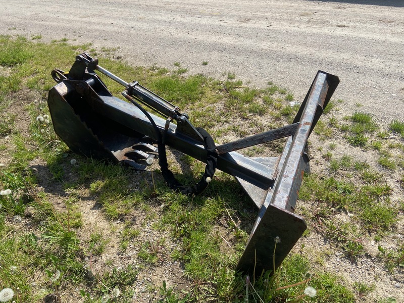 Attachments  Hydraulic Backhoe - Skid Steer Quick Attach Photo