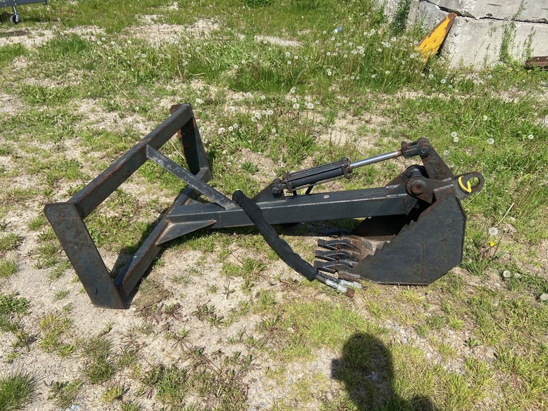 Attachments  Hydraulic Backhoe - Skid Steer Quick Attach Photo