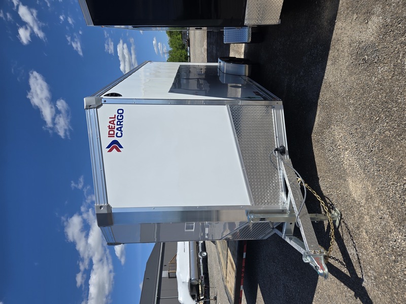 2027 7x16 Ideal Cargo Enclosed Trailer (White)